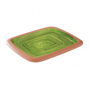 APS La Vida Melamine Tray Green GN 1/2 325 x 265mm