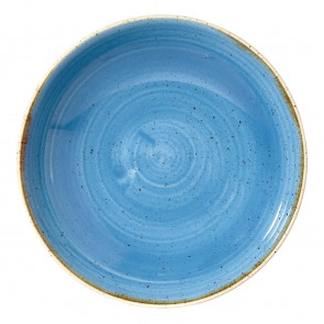 Churchill Stonecast Round Coupe Bowls Cornflower Blue 248mm