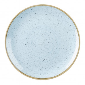 Churchill Stonecast Round Coupe Plates Duck Egg Blue 185mm