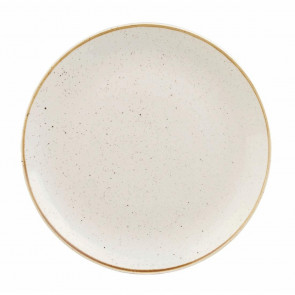 Churchill Stonecast Round Coupe Plates Barley White 200mm