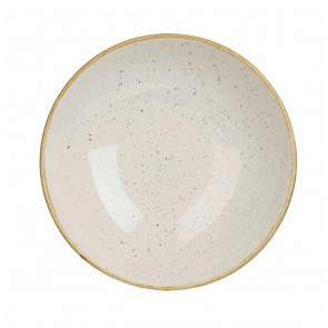 Churchill Stonecast Round Coupe Bowls Barley White 200mm