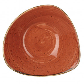 Churchill Stonecast Round Bowls Spiced Orange 200mm