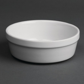 Olympia Whiteware Round Pie Bowls 119mm