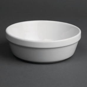 Olympia Whiteware Round Pie Bowls 137mm