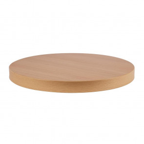 Durolight Round Table Top Ferrara Oak 800mm