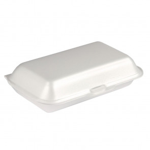 Small Hinged Foam Meal Box