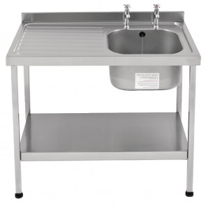 Franke Sissons Stainless Steel Sink Right Hand Bowl 1000x600mm