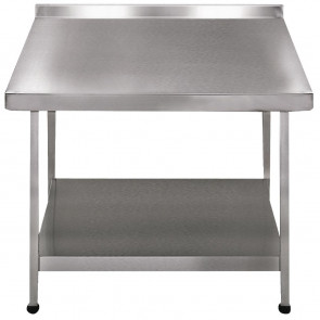 Franke Sissons Stainless Steel Wall Table with Upstand 1200x600mm