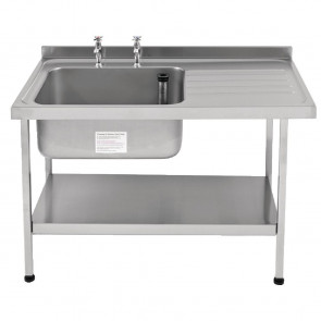 Franke Sissons Stainless Steel Sink Left Hand Bowl 1500x650mm