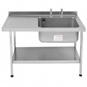 Franke Sissons Stainless Steel Sink Right Hand Bowl 1500x650mm
