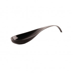 Araven Curved Tasting Spoon Black