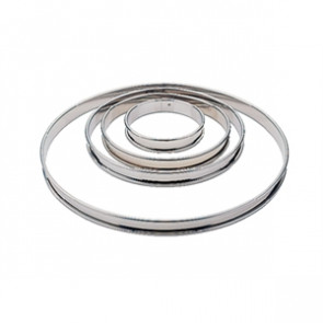 Matfer Stainless Steel Tart Ring 28cm