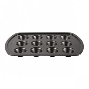 Non-Stick 12 Cup Mini Muffin Tray Deep