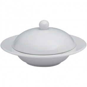 Elia Glacier Fine China Covered Butter Dishes 115mm