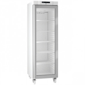 Gram Upright Glass Door Fridge White 346 Ltr