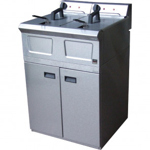 Falcon Pro-Lite Free Standing Double Electric Fryer LD48