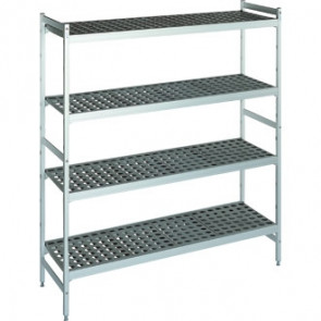 Fermod Shelving Set With 2 Ends And 4 Shelves 1200x 360x 1685mm