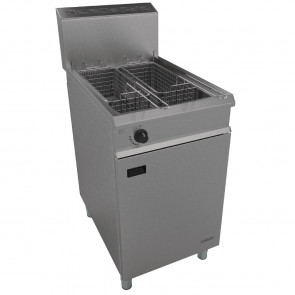 Falcon Chieftain Twin Basket Natural Gas Fryer G1838X