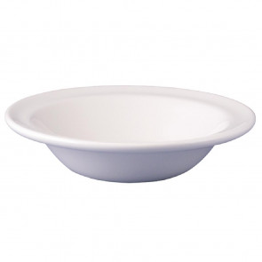 Dudson Classic White Rimmed Oatmeal Bowls 172mm