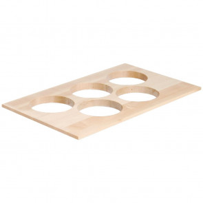 APS Frames Maple Wood 1/1 GN Bowl Board