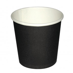 Fiesta Disposable Black Espresso Cups 112ml x1000