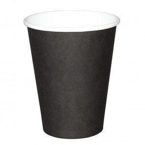 Fiesta Disposable Black Hot Cups 225ml x1000