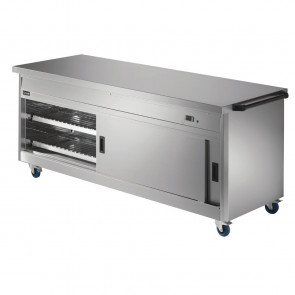 Lincat Panther Hot Cupboard and Plain Top P8P6PT