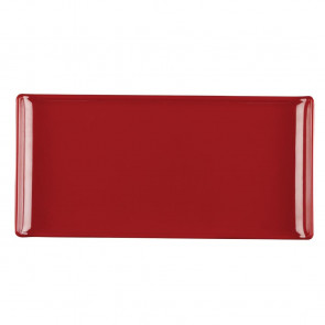 Alchemy Buffet Red Melamine Rectangular Trays 300x 145mm