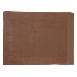 Woven PVC Brown Table Mat