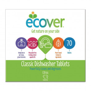 Ecover Dishwasher Tabs 70 Tabs
