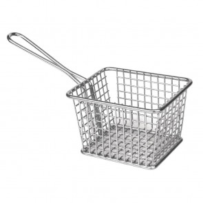 Olympia Chip basket Square with handle  Large