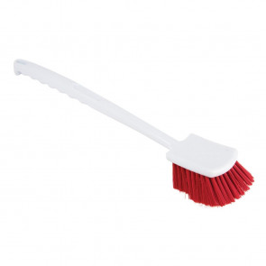Jantex Long Handled Cleaning Brush Red