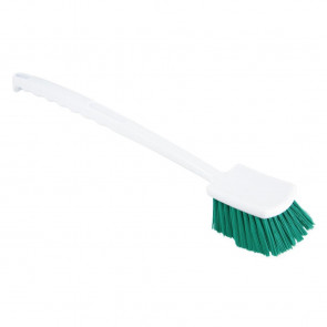 Jantex Long Handled Cleaning Brush Green