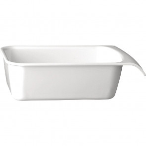 APS White 1/4GN Cascade Buffet Bowl