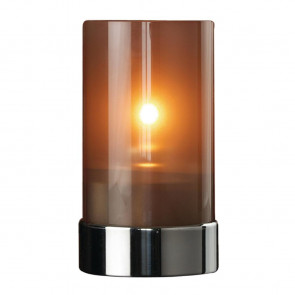 Metro Lamp Metallic Grey