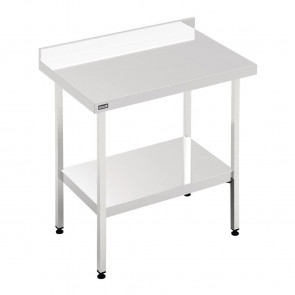 Lincat 600 Series Stainless Steel Wall Table with Undershelf 900mm