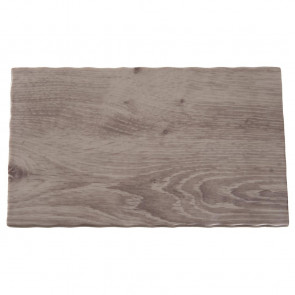 APS Wood Effect Melamine Tray GN 1/4