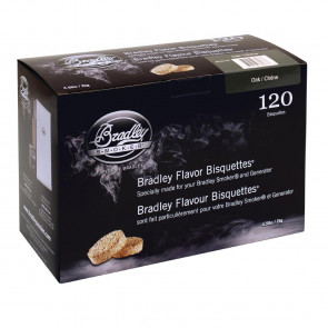 Bradley Oak Bisquettes 120 pack