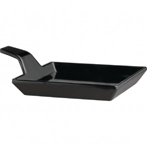 APS Melamine Fingerfood Dish Black 95mm