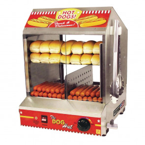 JM Posner Dog Hut Hot Dog Steamer