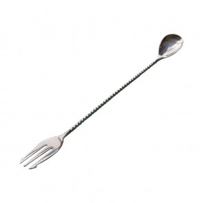 Beaumont Cocktail Fork and Bar Spoon