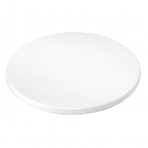 Bolero Round Table Top White 800mm