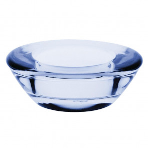 Olympia Saucer Tealight Holder Blue - 75 x 75mm