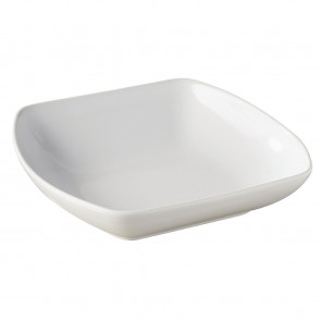 Revol Club Square Deep Plate White 205mm