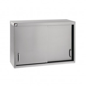 Parry Stainless Steel Sliding Door Wall Cupboard 1500mm