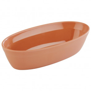 APS Tierra Terracotta Effect Oblong Bowl 170mm