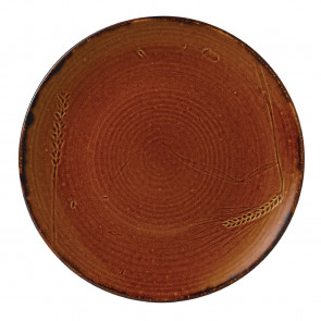 Dudson Harvest Plate Brown 280mm