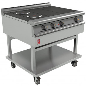 Falcon Dominator Plus 4 Hotplate Boiling Table With Castors E3121