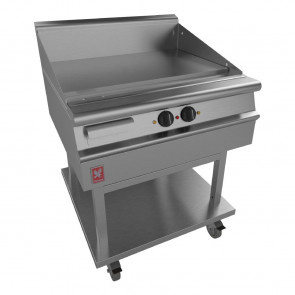 Dominator Plus 800mm Wide Smooth Griddle on Mobile Stand E3481