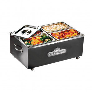 King Edward Large Bain Marie Black BM2V/BLK